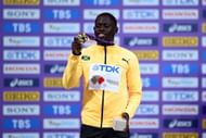 Oblique Seville celebrates on Day 3 - World Athletics Championships Tokyo 2025 - Source: Getty
